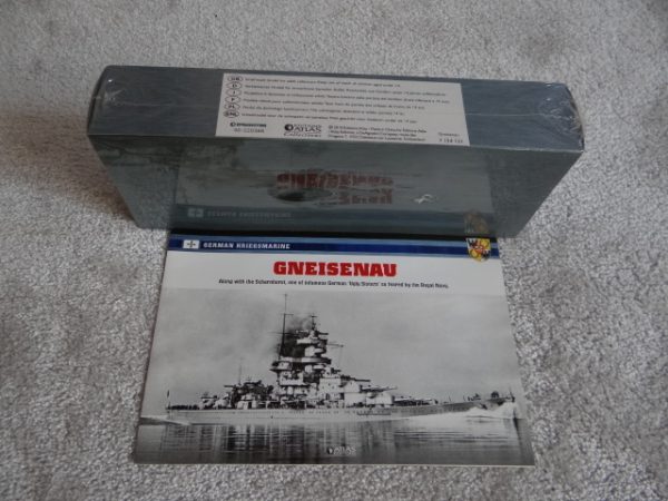 Atlas Editions Replica Model Ship Gneisenau No. 7 134 121