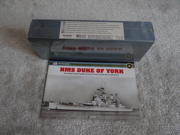 Atlas Editions Replica Model Ship HMS Duke of York No. 7 134 120