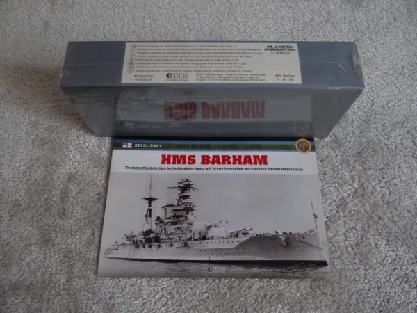 Atlas Editions Replica Model Ship HMS Barham No. 7 134 124