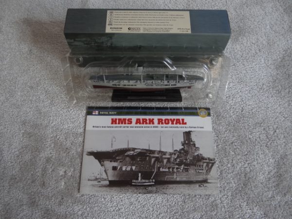 Atlas Editions Replica Model Ship HMS Ark Royal No. 7 134 108