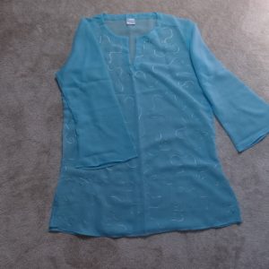 Women's Turquoise Beach Swimwear cover up, size 16