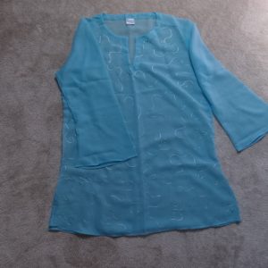 Women's Turquoise Beach Swimwear cover up, size 16