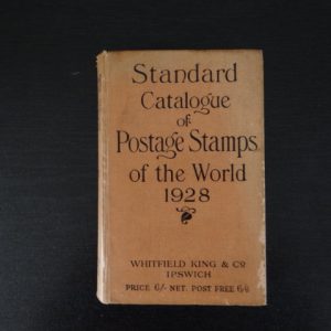 1928 The Standard Catalogue of Postage Stamps of the World