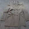 Women's Stone Coloured Rain Jacket size 16