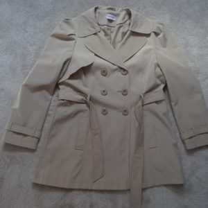 Women's Stone Coloured Rain Jacket size 16