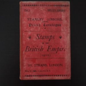 1903 Stanley Gibbons Postage Stamp Catalogue Priced Catalogue Part 1 Stamps of the British Empire