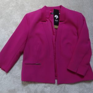 Women's Fuschia Coloured Jacket size 16