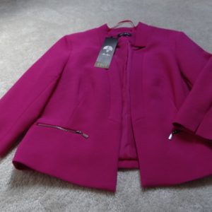 Women's Fuschia Coloured Jacket size 16