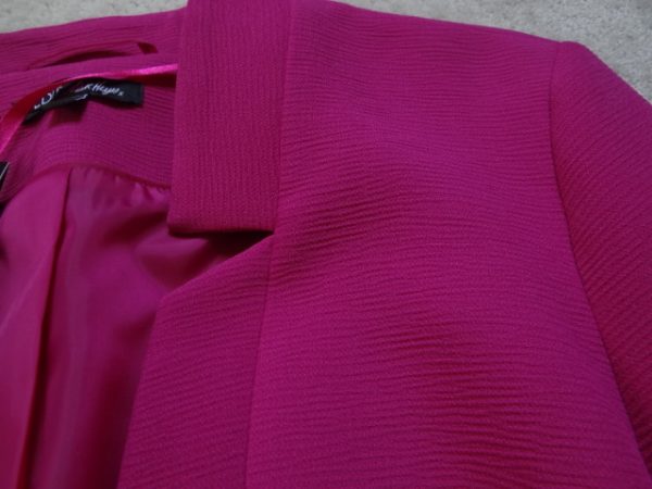 Women's Fuschia Coloured Jacket size 16