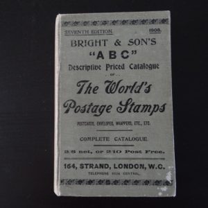 1908 Bright and Son's "A B C" Stamp Catalogue