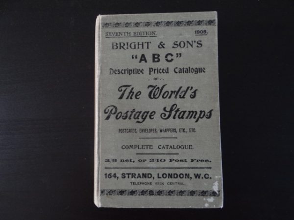 1908 Bright and Son's "A B C" Stamp Catalogue