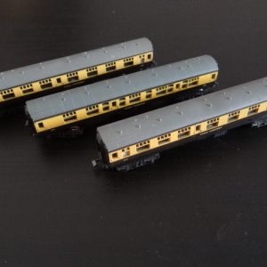 3 x Lima Coaches Great Western No. 5015 N Gauge