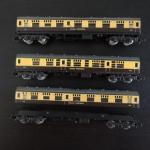 3 x Lima Coaches Great Western No. 5015 N Gauge