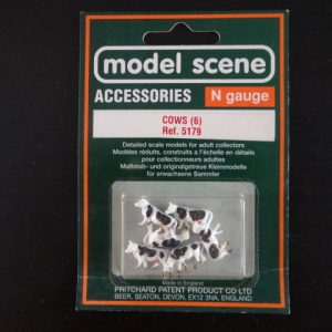 Cows (6) model scene Accessories N Gauge