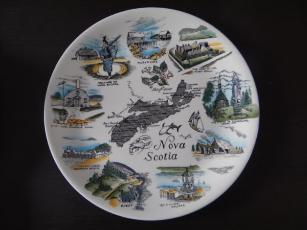 'Welcome to Nova Scotia' Souvenir Collector's Plate