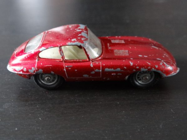 E Type Jaguar Model Car Made in England by Lesney No. 32