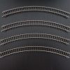 4 x Peco Setrack N Gauge ST-12 No.1 Radius Double Curve Track