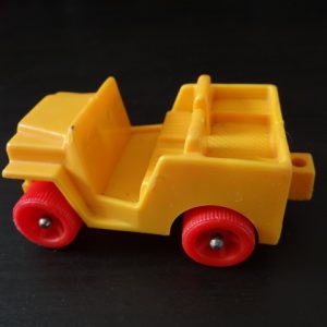 Plastic Jeep No 110 Viking Plast Sweden