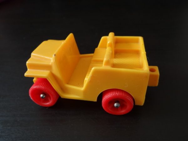 Plastic Jeep No 110 Viking Plast Sweden