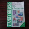 Stanley Gibbons Stamp Catalogue Part 8 Italy and Switzerland