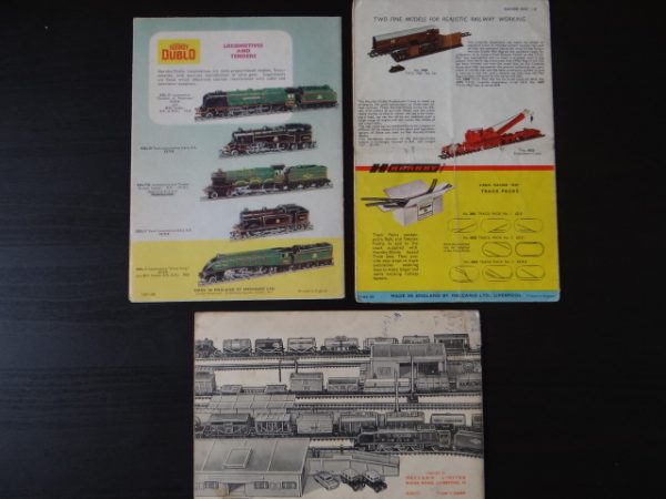 Hornby Dublo Booklet/Leaflets x 3