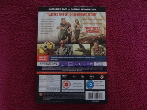 Kong Skull Island DVD