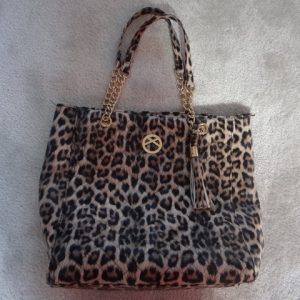 Animal Print Shopper Bag