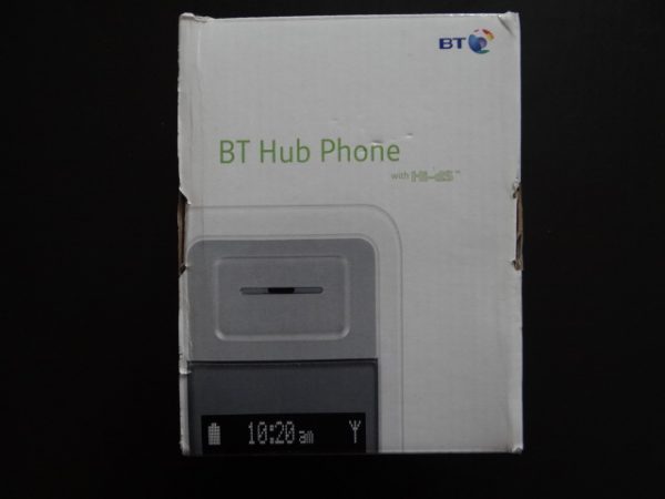 BT Hub Phone 1020 in White Cordless