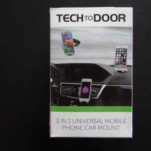 Tech to Door 3 in 1 Universal Mobile Phone Car Mount