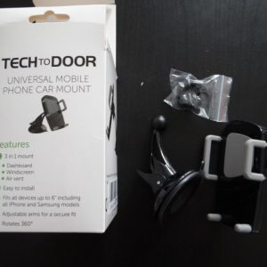 Tech to Door 3 in 1 Universal Mobile Phone Car Mount