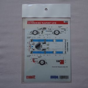 Studio 27 Porsche 962C Blaupunkt LM 1990 - Decalset ST27-DC491C 1/24 scale