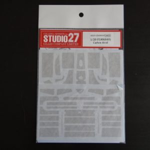 Studio 27 Carbon Decal Ferrari F1-89(640) 1/20 scale