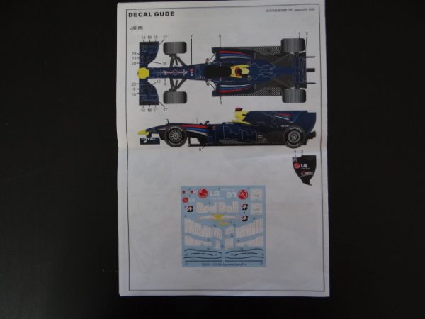 Studio 27 Red Bull RB6 Renault Trans Kit