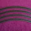 Track x 4 - R609 Hornby OO Gauge Double Curve 3rd Radius - Made in China