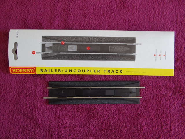 Railer/Uncoupler *Nickel Silver* Track **MINT** HORNBY TRACK R620 