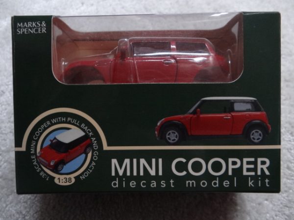 Mini Cooper Diecast Metal Model Kit