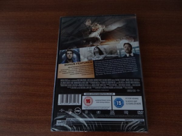 The Mummy DVD Starring Tom Cruise