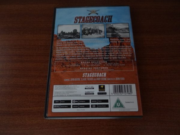 Stagecoach with John Wayne DVD